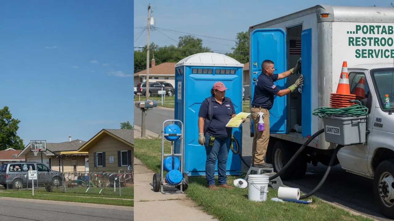 Portable Toilet Rental in Irving, IL near me